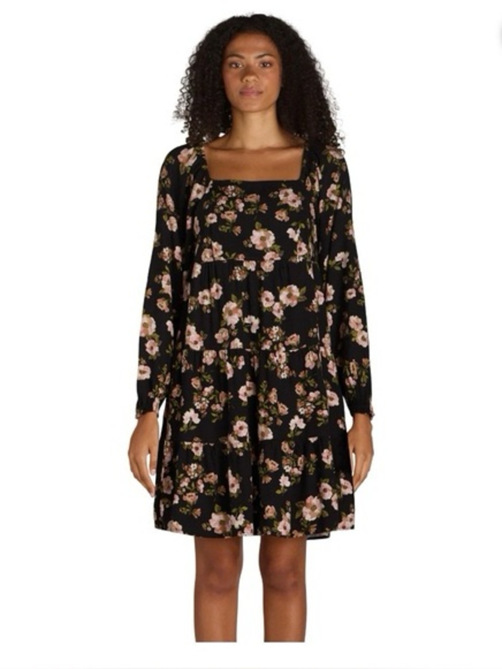 Time and Tru Floral Dress, Size XL
